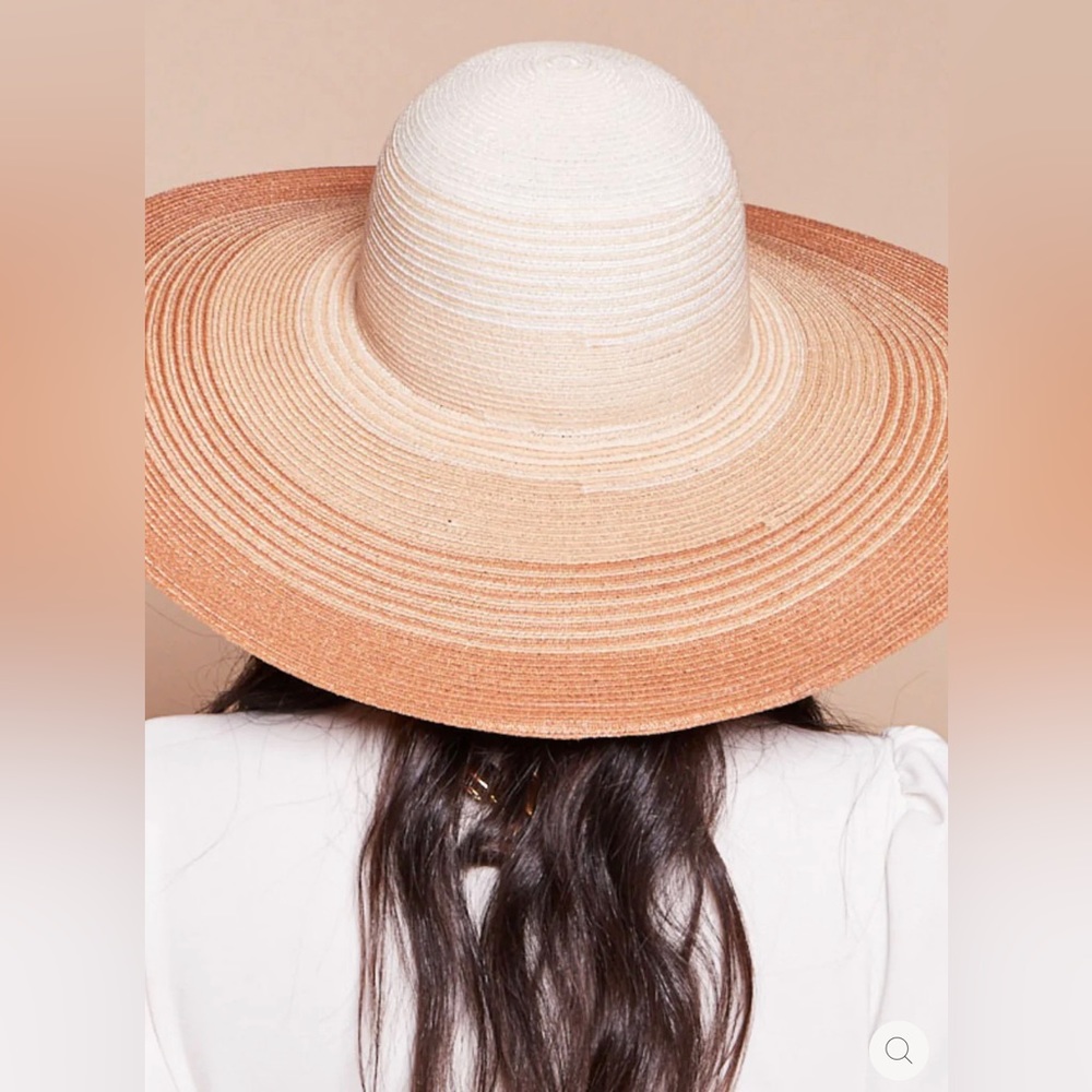 Eugenia Kim Two-Tone Wide Brim Hat